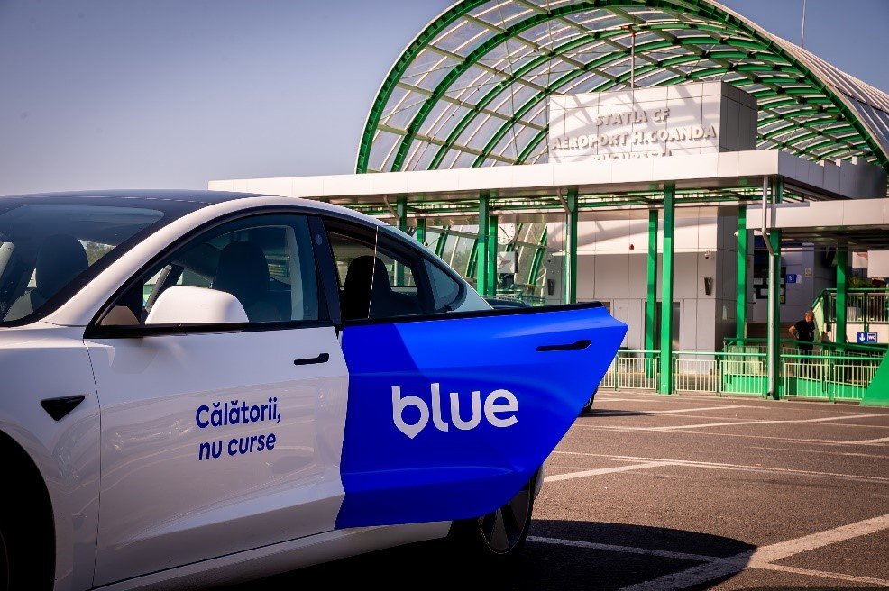 (P) Blue – evolved by Autonom: Primul serviciu de ridesharing cu AND românesc