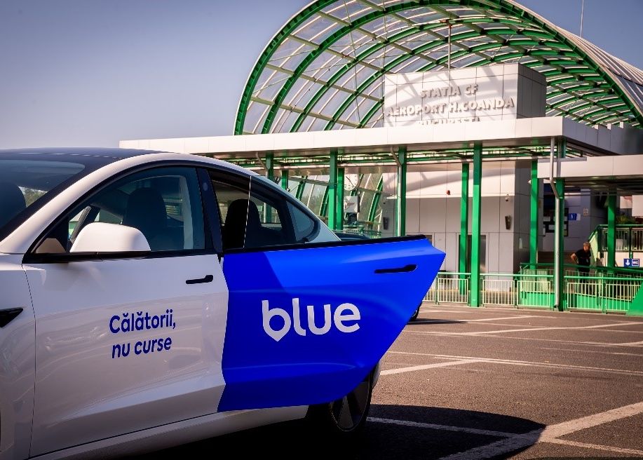 (P) Blue – evolved by Autonom: Primul serviciu de ridesharing cu AND românesc